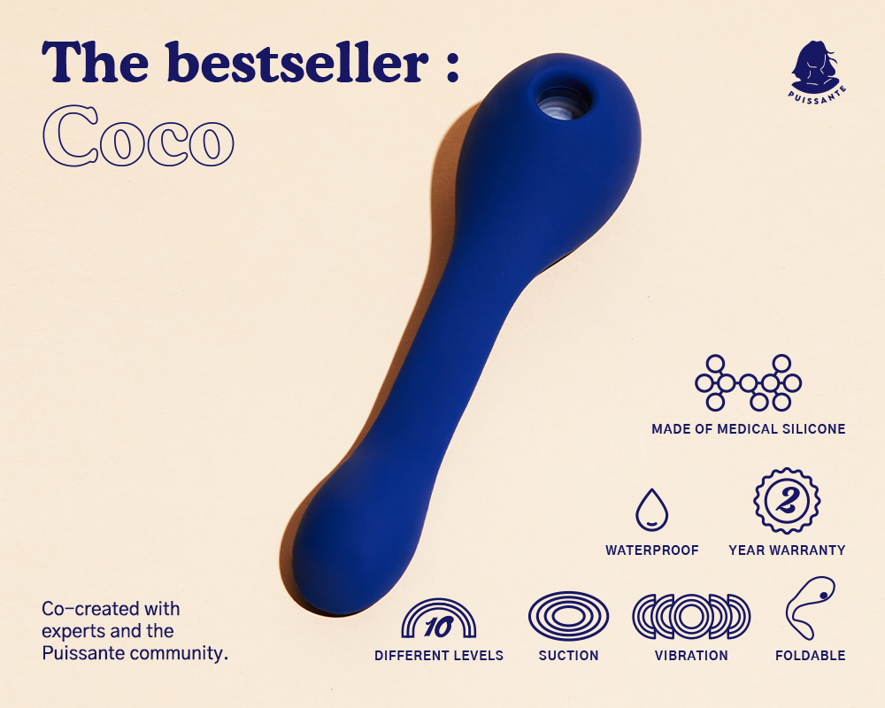 Puissante Coco - Eco-friendly and intimate accessory for sustainable and fulfilling enjoyment.