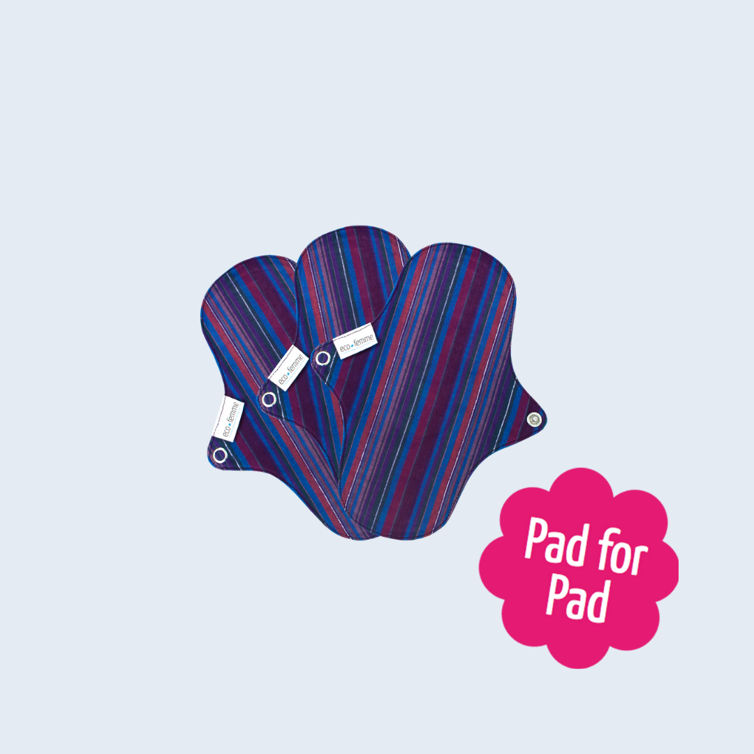 Reusable and eco-friendly pantyliners, providing comfortable and sustainable period care.