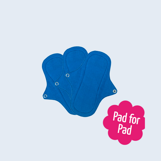 Reusable and eco-friendly pantyliners, providing comfortable and sustainable period care.