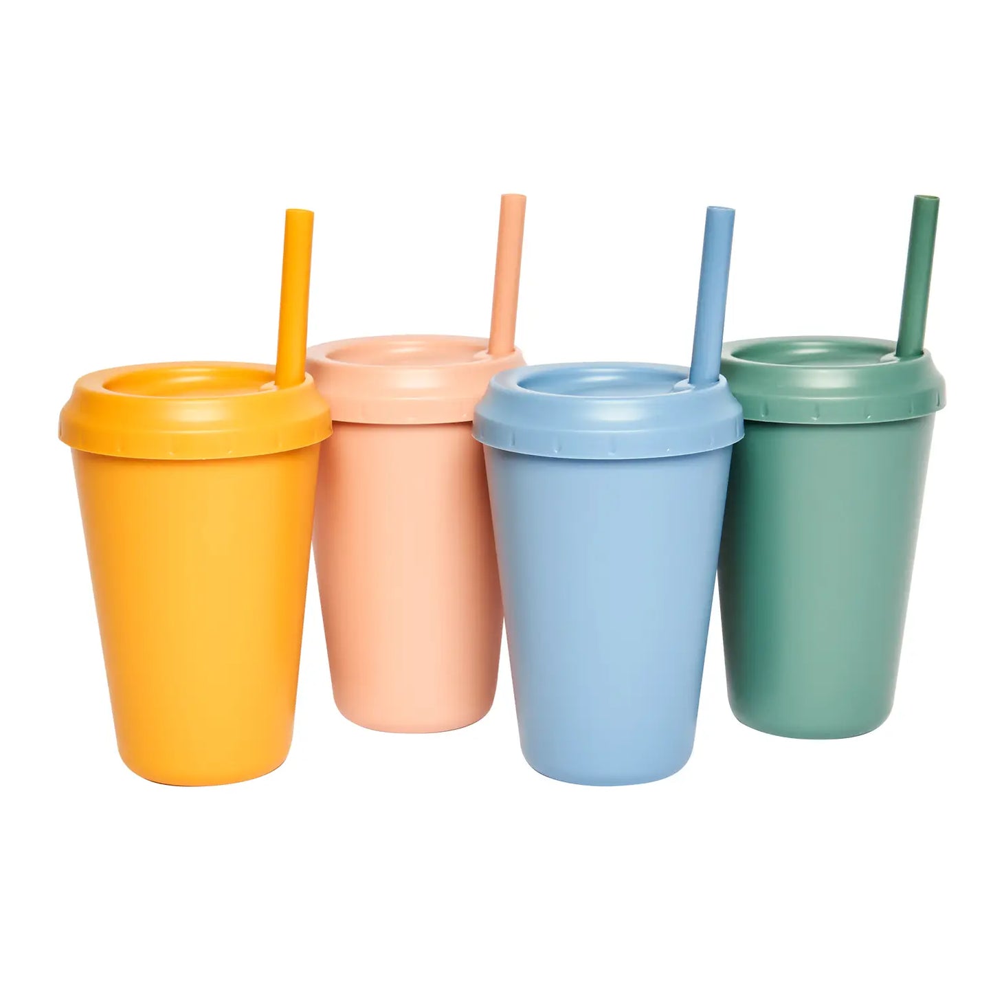 Eco-friendly and colourful set for convenient and fun on-the-go hydration.