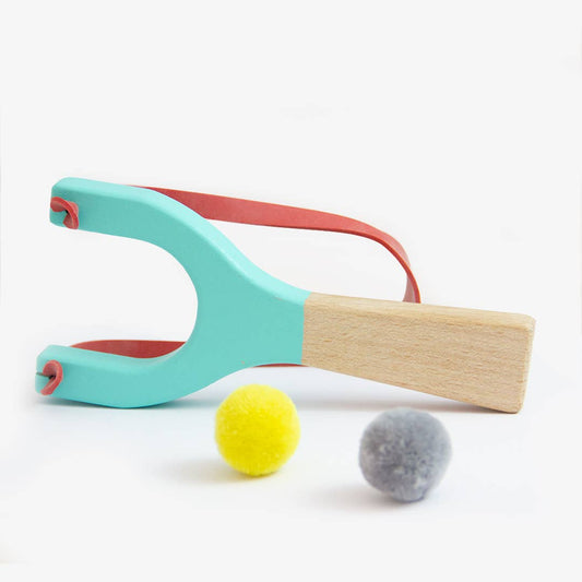 Mint Wooden Catapult - Eco-friendly and playful wooden toy, for kids with a touch of sustainability