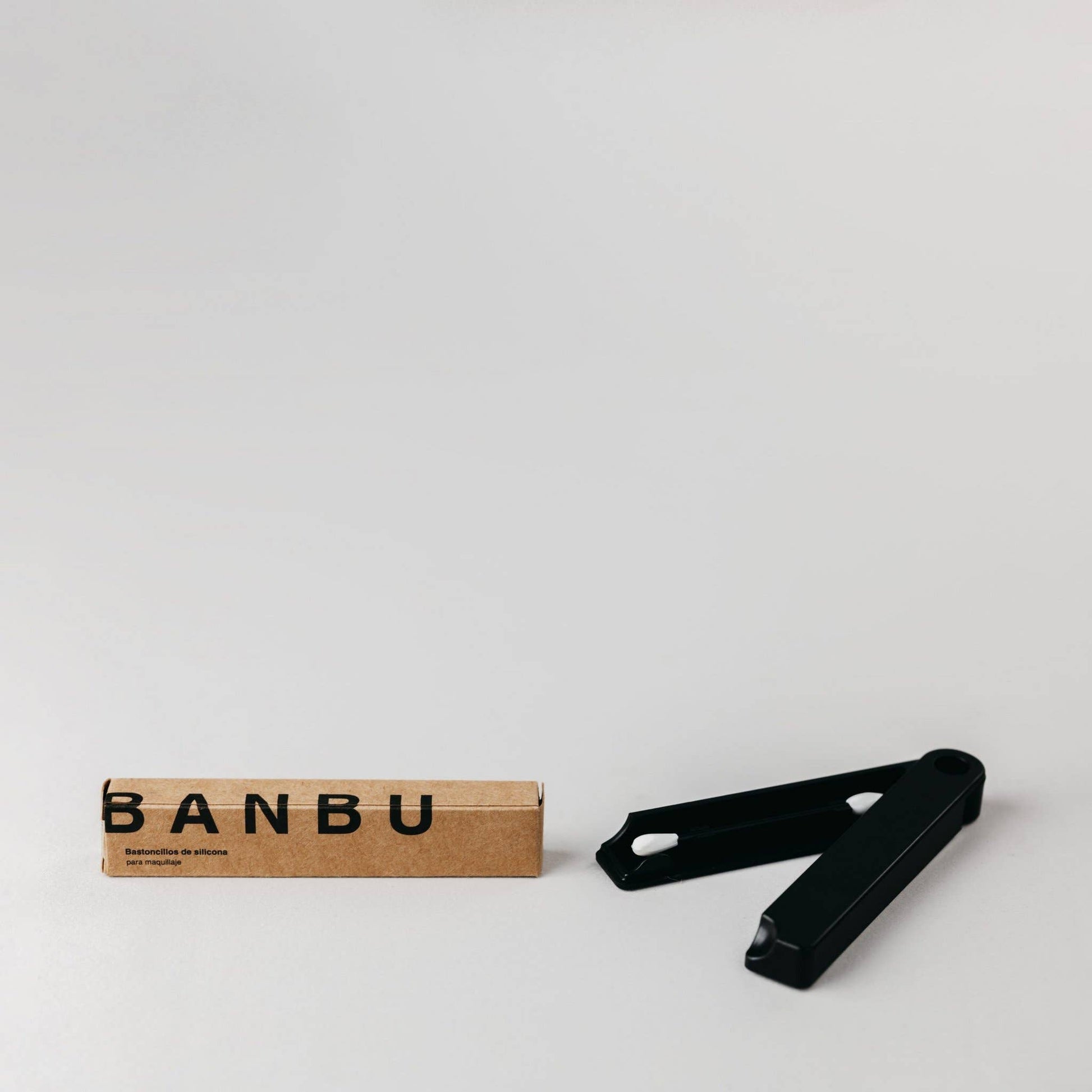 Eco-friendly, reusable makeup applicators by Banbu, offering precision and sustainability