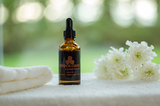 Rejuvenating and eco-friendly facial oil, designed for radiant and sustainable skincare.