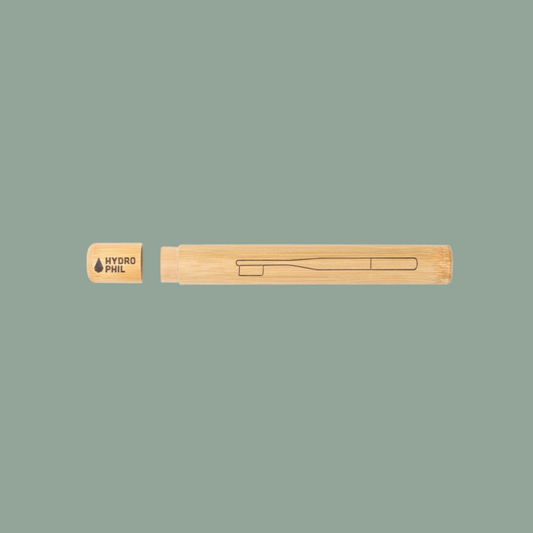 Bamboo Toothbrush Case - Eco-friendly travel case designed for sustainable and convenient oral care