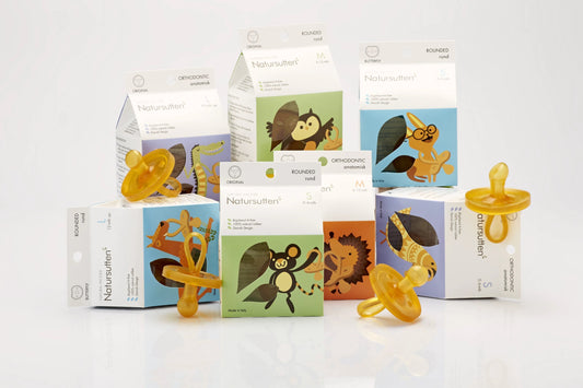Eco-friendly and gentle baby soother, offering comfort and a sustainable experience.