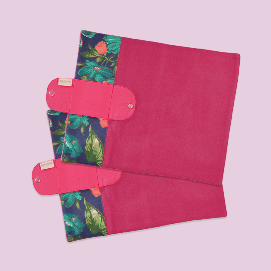 Reusable and foldable menstrual pad for comfortable and eco-conscious period care
