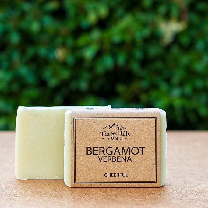 Bergamot Verbena Soap - Refreshing and aromatic soap bar. Vegan and cruelty-free."