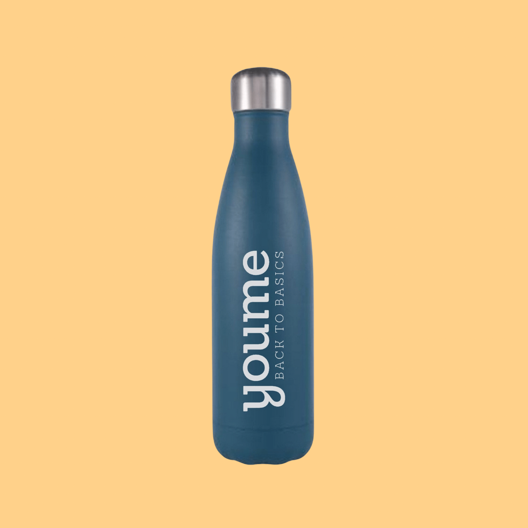 Youme Stainless Steel Water Bottle - Eco-friendly, reusable choice for planet-conscious hydration