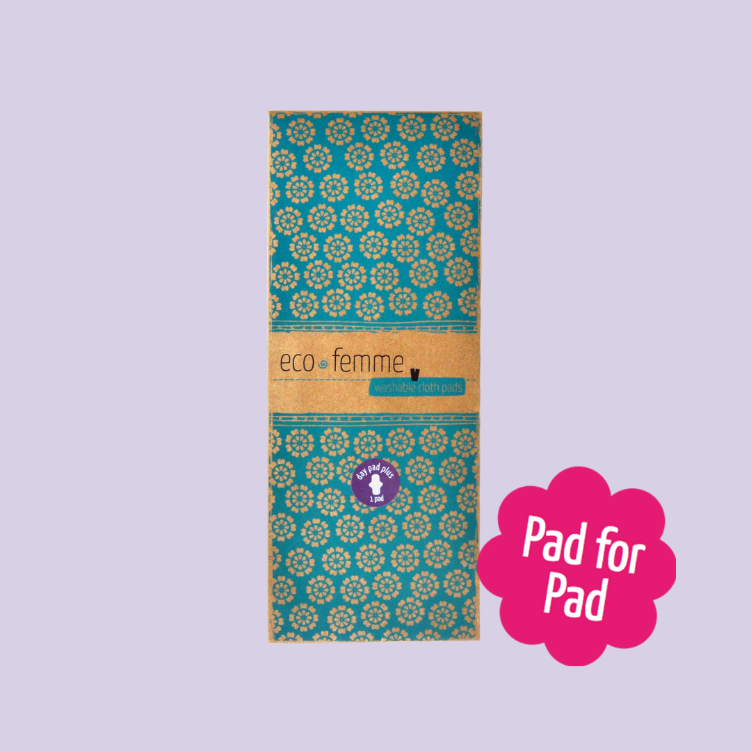 Reusable and eco-friendly menstrual pad, providing extra comfort and sustainable period care