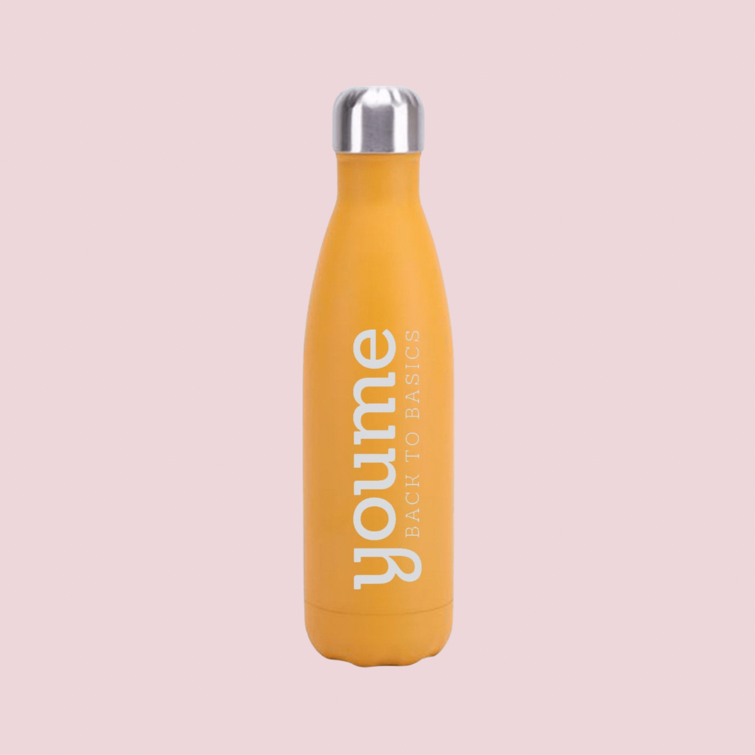 Youme Stainless Steel Water Bottle - Eco-friendly, reusable choice for planet-conscious hydration