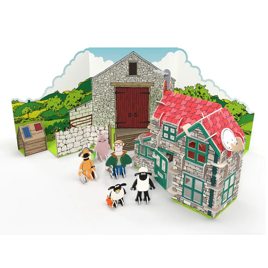 PlayPress Shaun The Sheep - Eco-friendly and creative set for imaginative and sustainable play