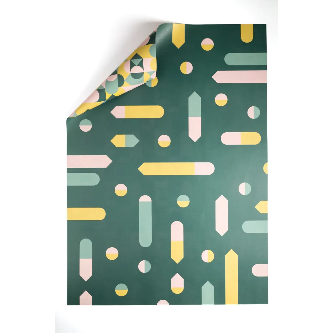 Recycled Double Sided Wrapping Paper - For Eco-friendly and versatile creative gift presentation