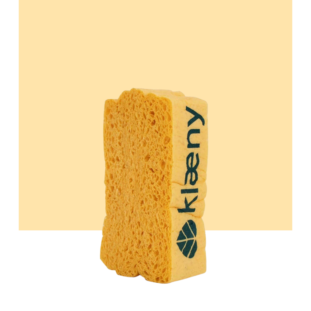 Eco-friendly and expandable sponge for sustainable and effective household cleaning