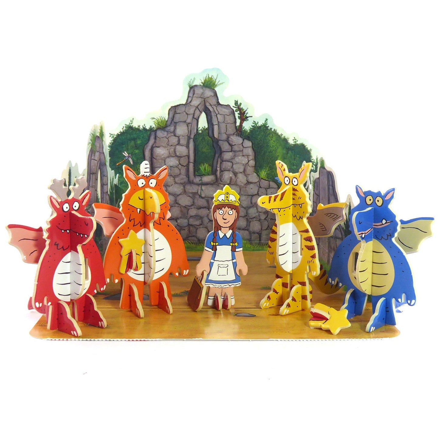 PlayPress Zog Playset - Eco-friendly and creative set for imaginative and sustainable storytelling