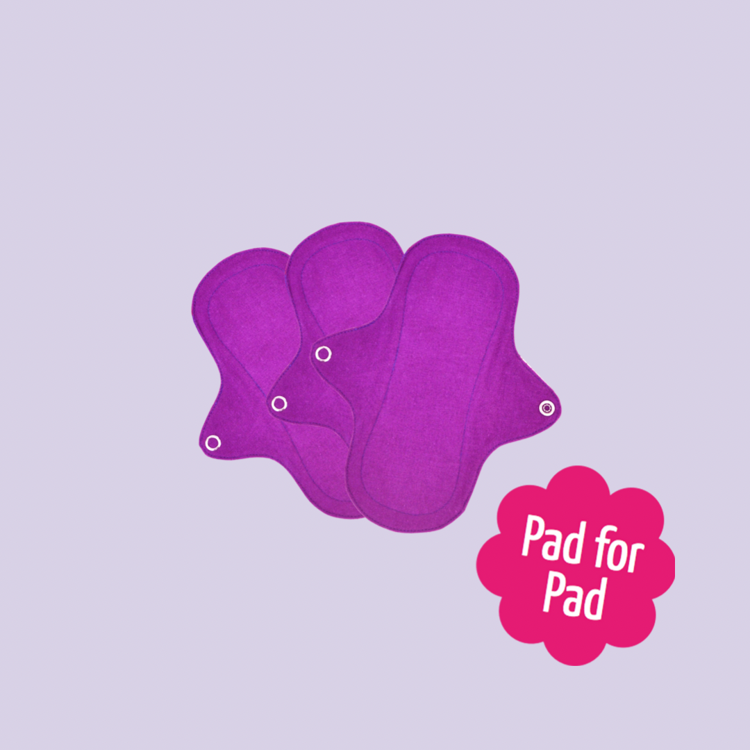 Reusable and eco-friendly pantyliners, providing comfortable and sustainable period care.