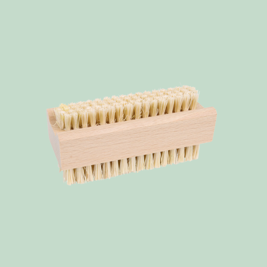 Double Sided Nail Brush - Eco-friendly nail brush, designed for effective and sustainable nail care.
