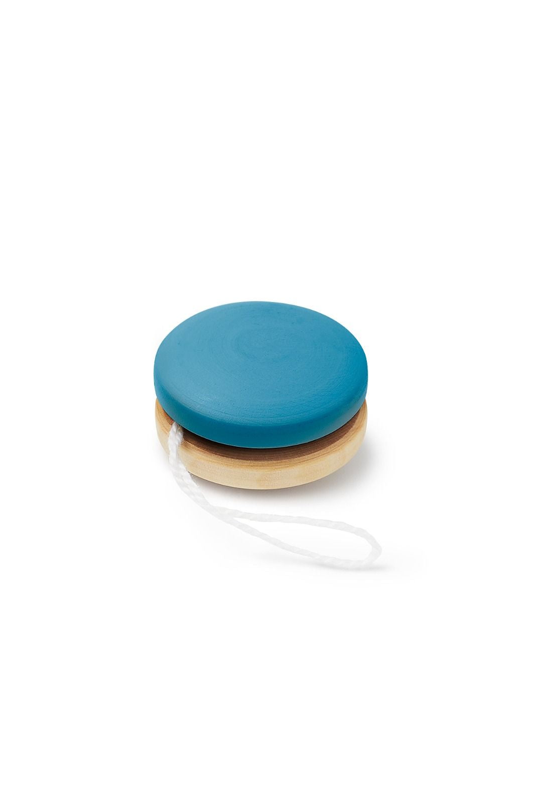 Mini Wooden YoYo - Blue - Eco-friendly and entertaining toy for sustainable and nostalgic play.