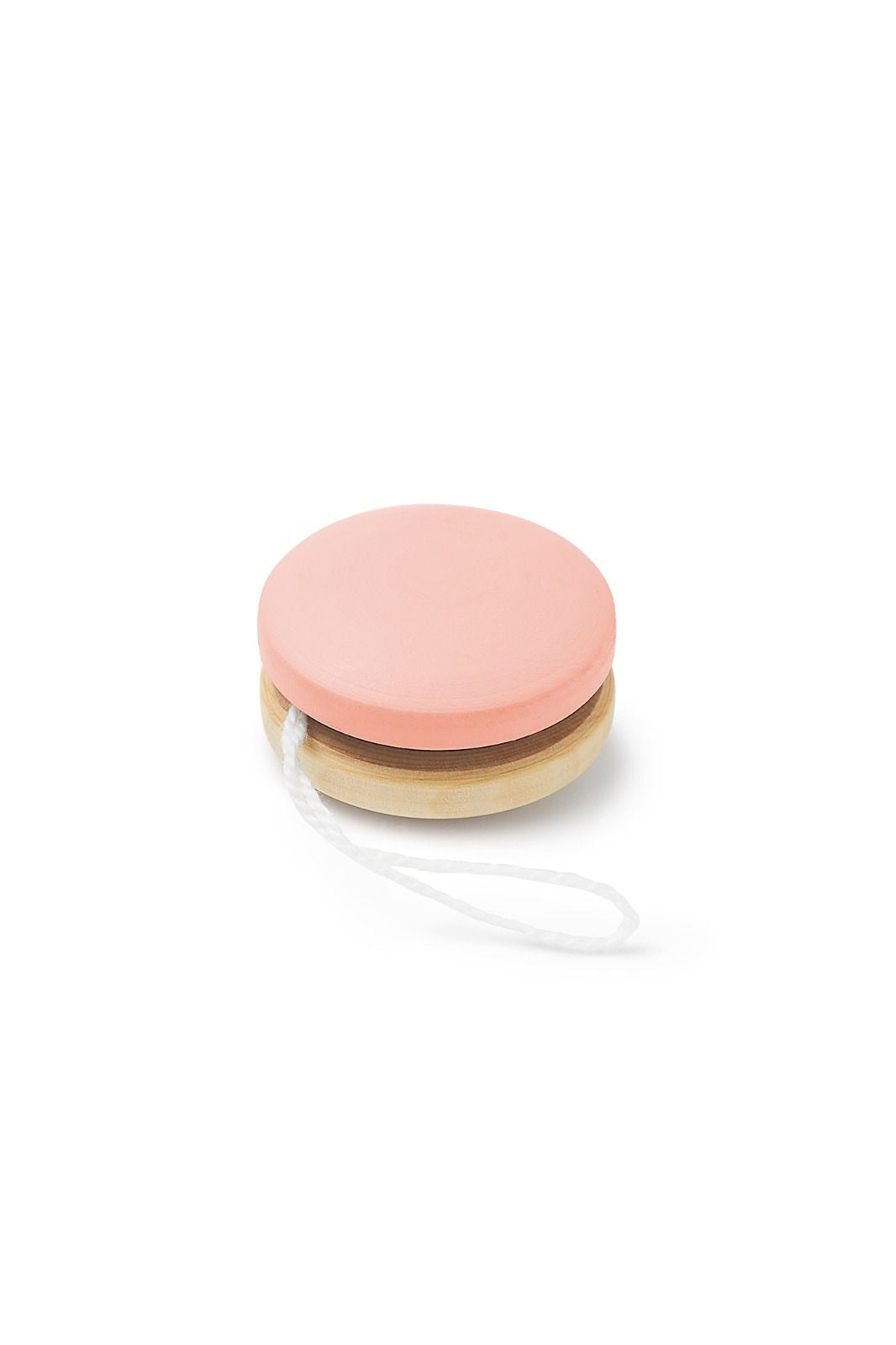 Mini Wooden YoYo Coral - Eco-friendly and entertaining toy for sustainable and nostalgic play